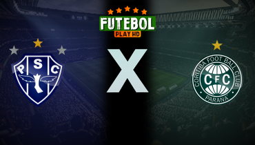 Assistir Paysandu x Coritiba ao vivo online 23/10/2024