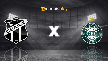 Assistir Ceará x Coritiba ao vivo online 31/05/2024