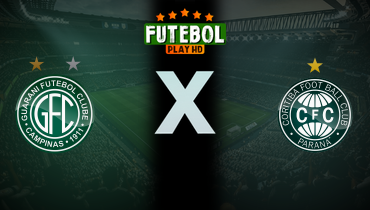 Assistir Guarani x Coritiba ao vivo online 03/09/2024